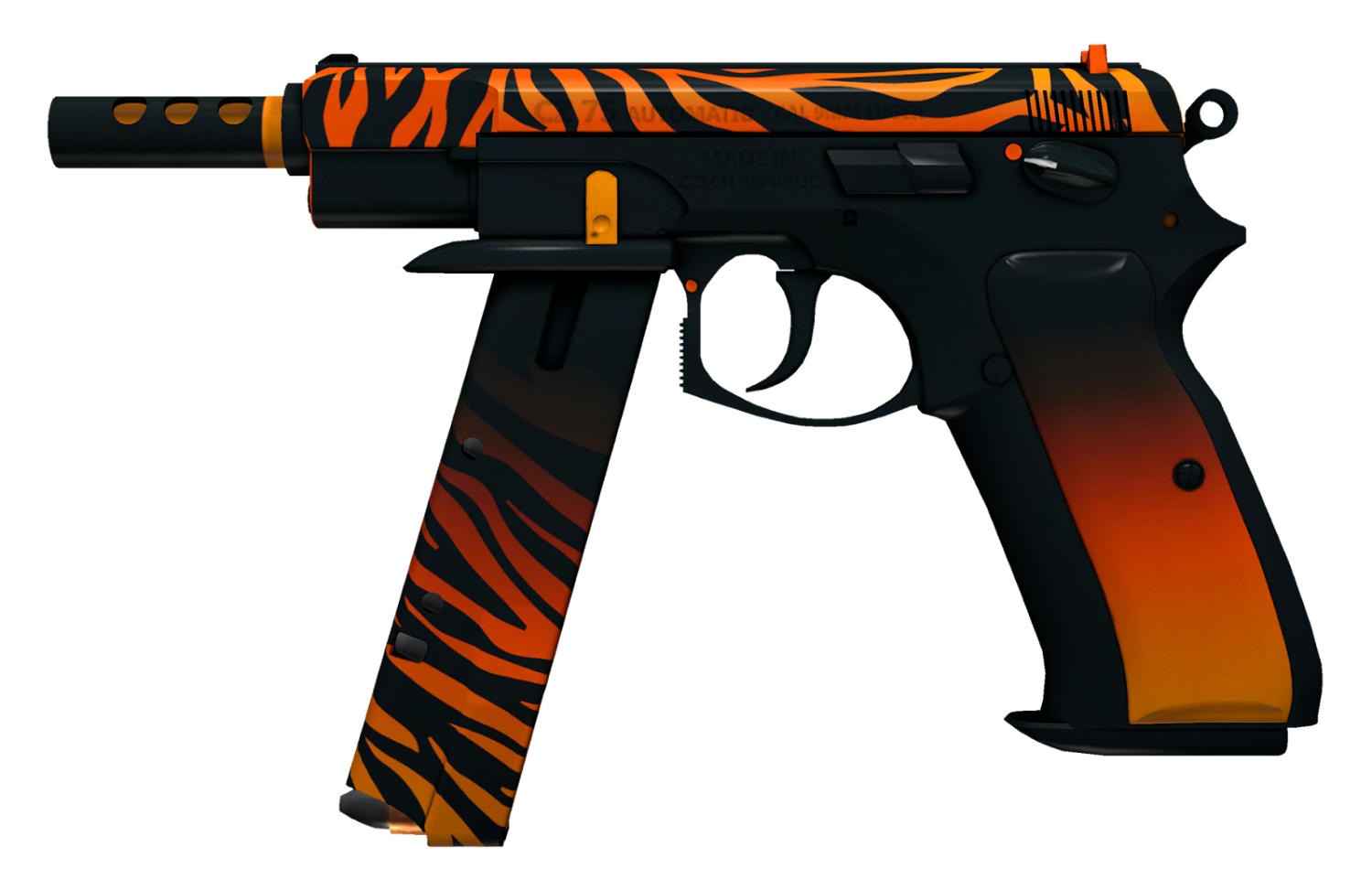 Оранжевый инвентарь для CS2 5